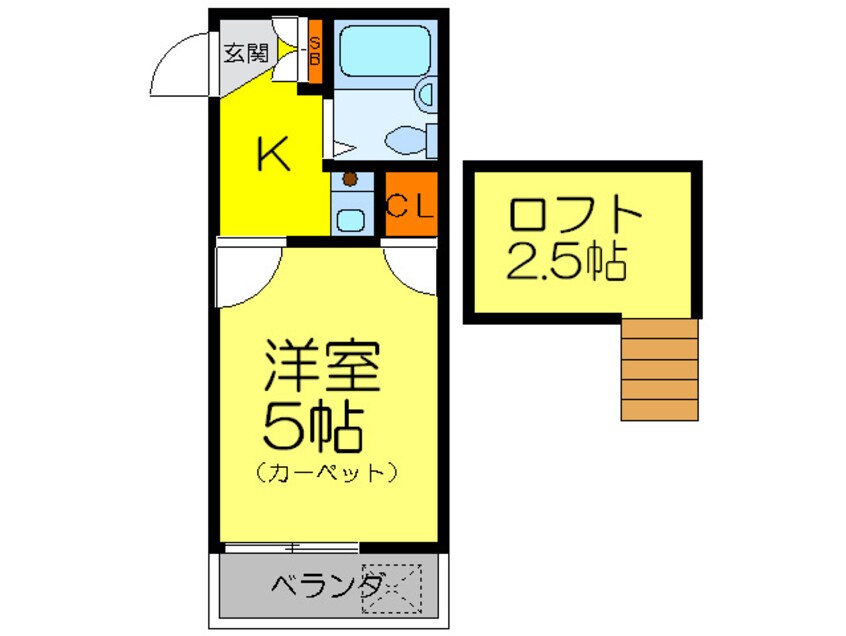 間取図 カ－サ花園