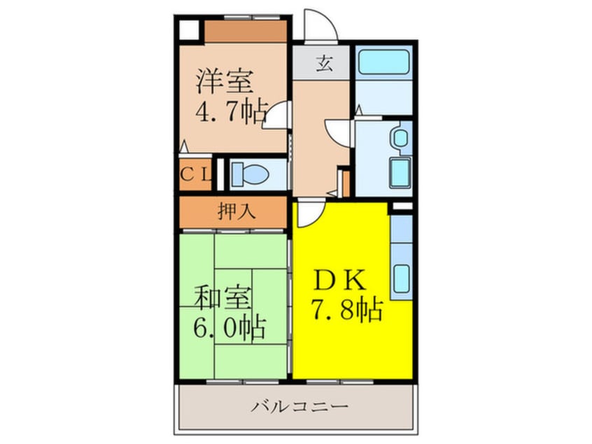 間取図 ＯＰＨ新千里西町１号棟