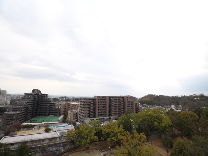 室内からの展望 ＯＰＨ新千里西町１号棟