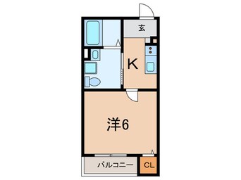 間取図 ディアコート大物