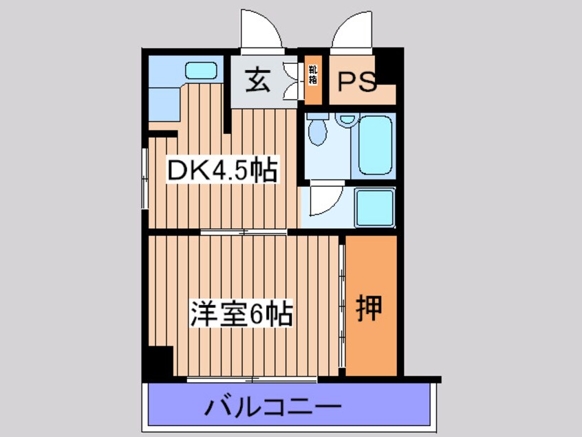 間取図 ヴェルデ　ミキ