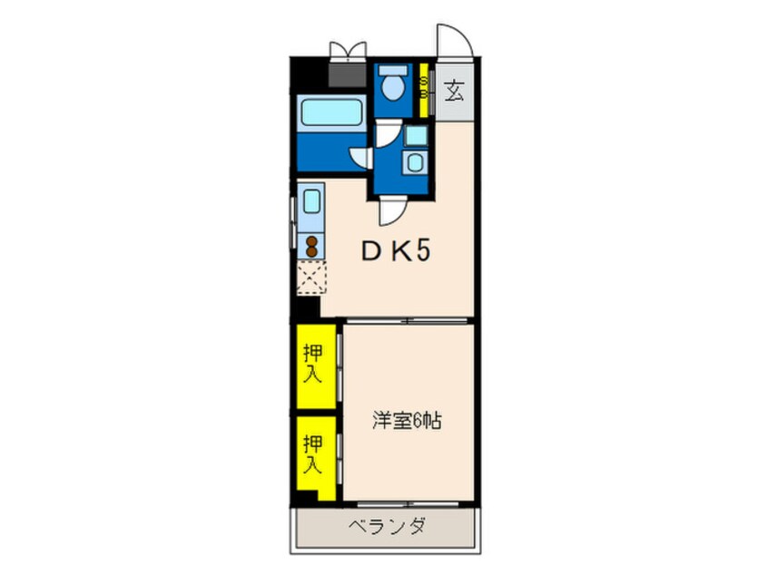 間取図 サンハイツ元町