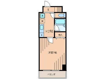 間取図 スカーレット江坂