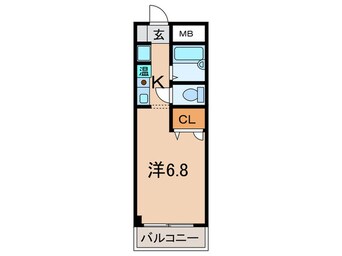 間取図 パークサイド梅ノ木