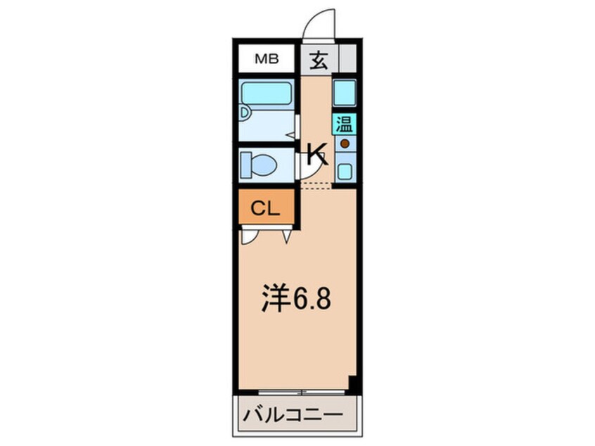 間取図 パークサイド梅ノ木