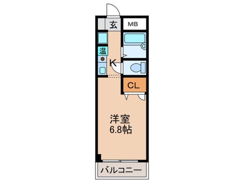 間取図 パークサイド梅ノ木