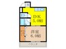 クリスタル・シャト－ 1DKの間取り