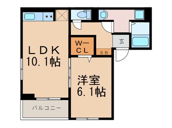 間取図 善進荘