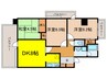 反高橋アーバンリズ(206) 3DKの間取り