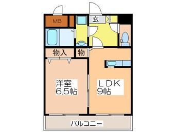 間取図 リヴェ－ル楠根