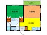 シャトレー須磨 2DKの間取り