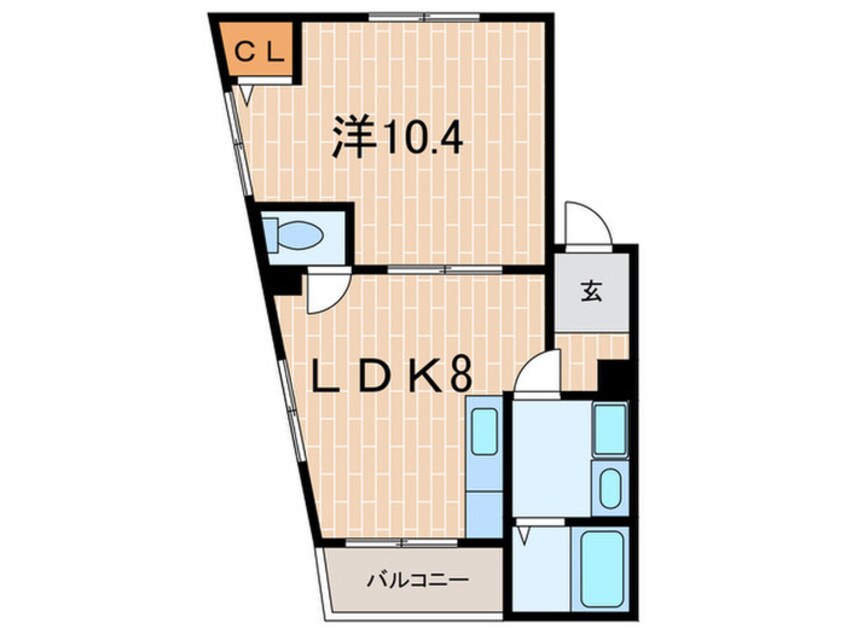 間取図 タムラマンション