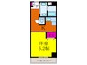 辻浦マンション 1Kの間取り