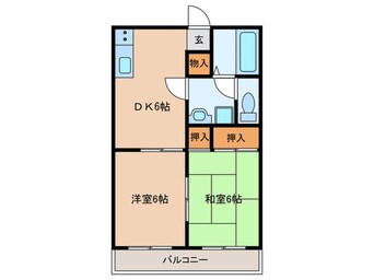 間取図 ルミエ－ル
