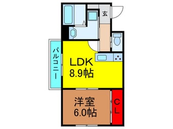 間取図 コンフォルタ星田