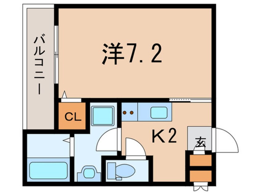 間取図 ジーメゾン東垂水
