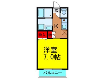 間取図 グランドソレイユ