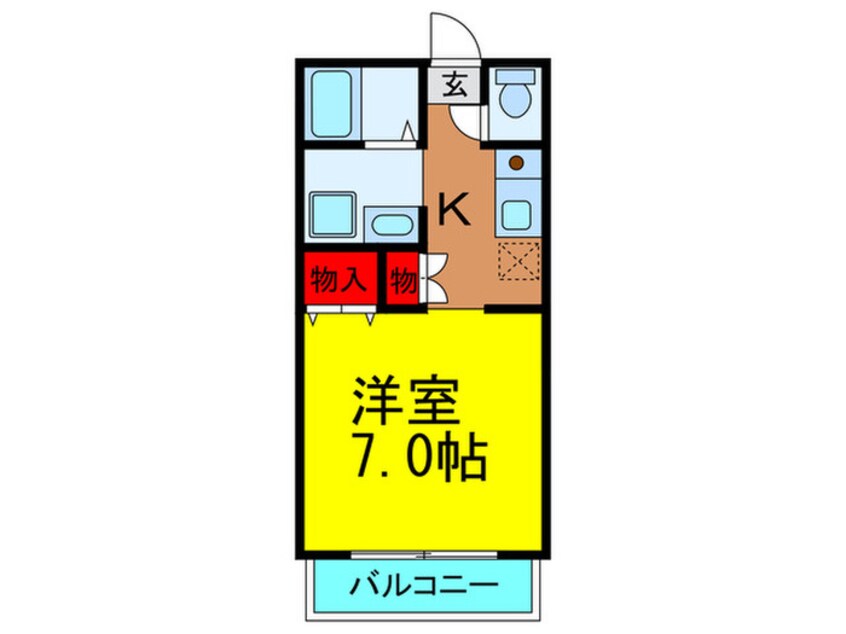 間取図 グランドソレイユ