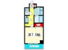 Ｃａｎａｌ天満橋 1Kの間取り