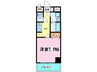 Ｃａｎａｌ天満橋 1Kの間取り