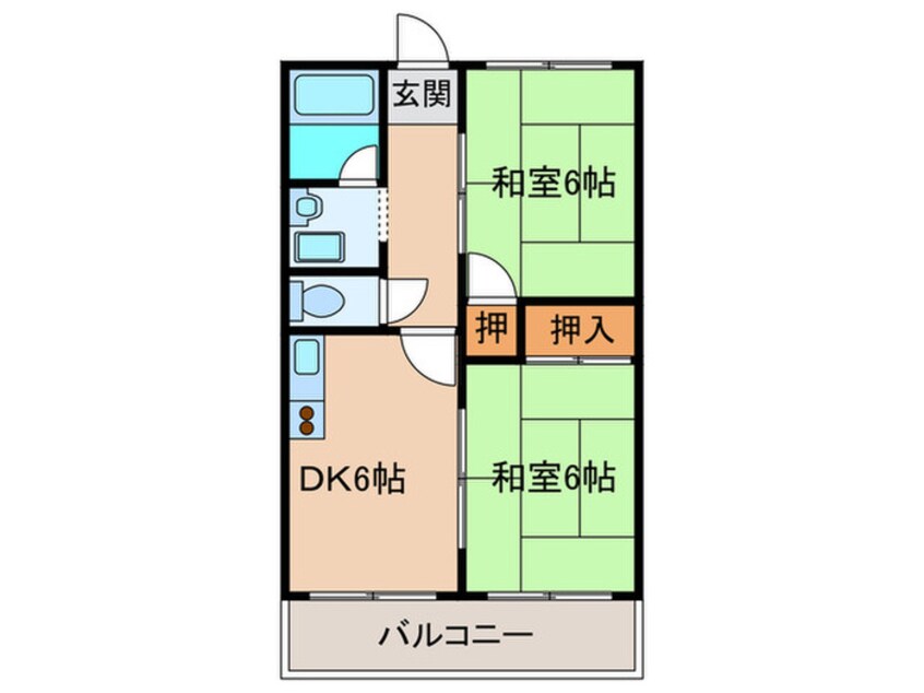 間取図 シルクハイム