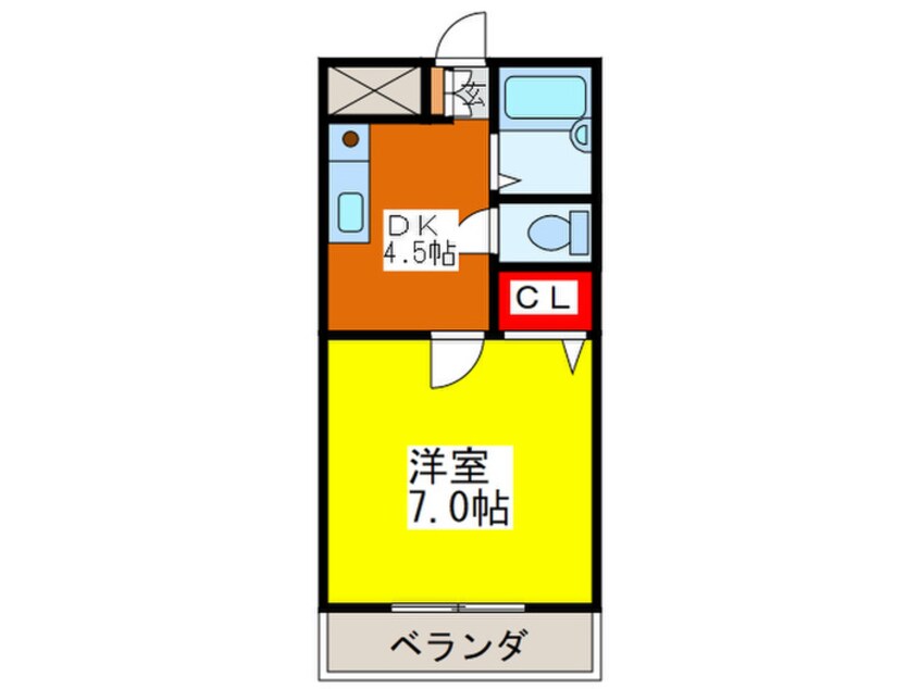 間取図 マンションプレザント