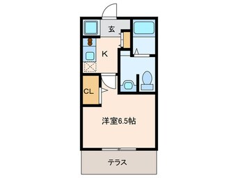 間取図 ル・シャンデパン