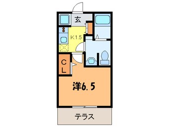 間取図 ル・シャンデパン