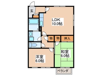 間取図 メゾン信貴