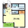 ﾙﾐｴｰﾙ高槻 1Rの間取り