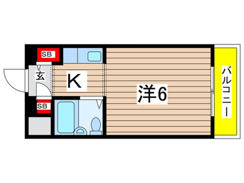 間取図 ダンディライオン立花