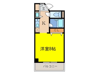 間取図 シャルル泉大津