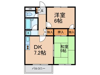 間取図 ハイツヤマト