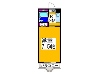 間取図 ハイツホ－シャ