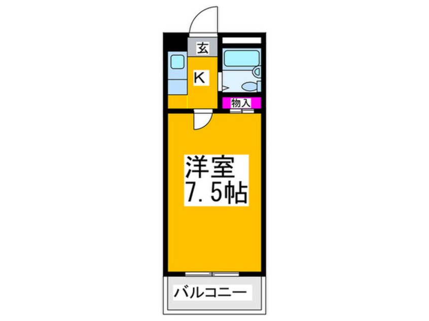 間取図 ハイツホ－シャ