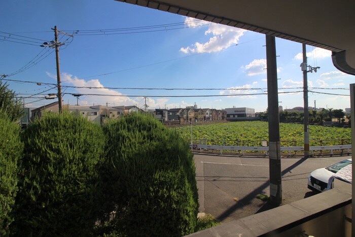 室内からの展望 ハイツホ－シャ