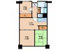 住道ｸﾞﾗﾝﾄﾞｺｰﾎﾟ（311） 3LDKの間取り