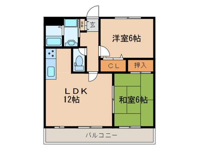 間取り図 アクティ モリノブ