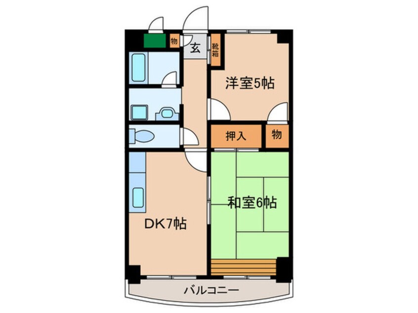 間取図 セレクテ西大路