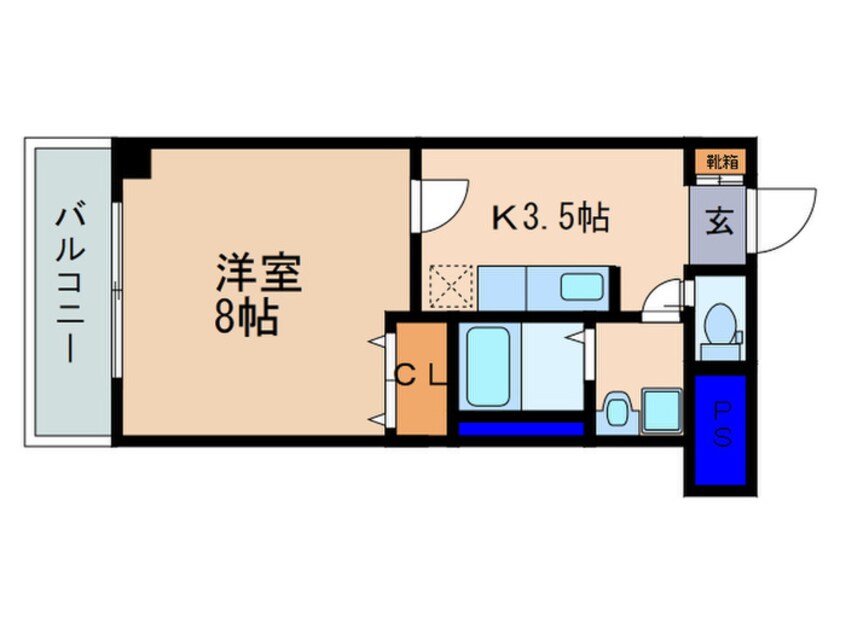 間取図 ティ・ア・モ－ル