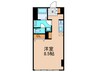 ＳＨＩＮＥ　ＰＡＳＴＥＬ 1Rの間取り