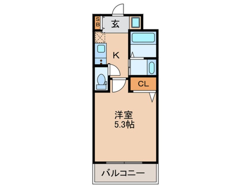 間取図 スプランディッド元町山手