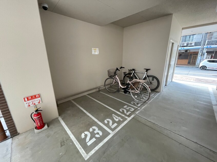 駐輪場 スプランディッド元町山手