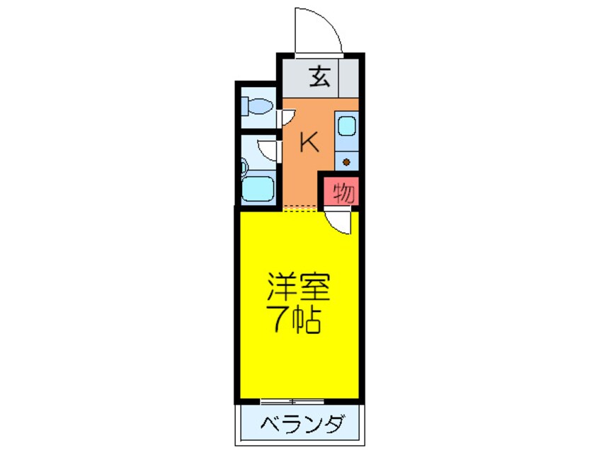 間取図 サンハイツ殿町