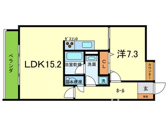 間取図 Ａｋｋｏｒｄ門戸