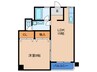 原田マンション 1LDKの間取り