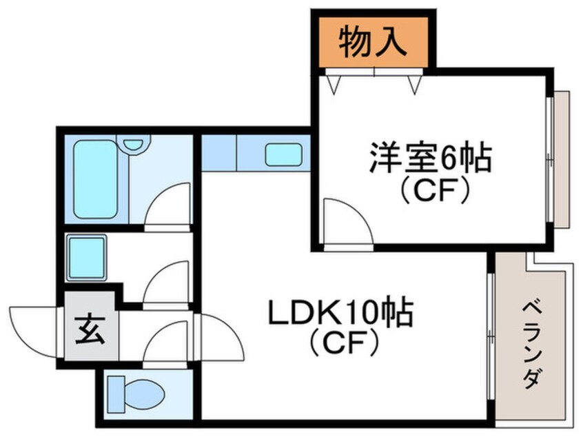 間取図 アトレ桂