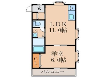 間取図 ファミールみもざ