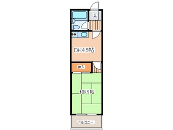 間取図 メゾン植村