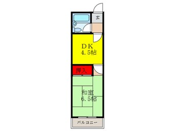 間取図 メゾン植村